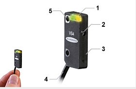 邦納 VS4 系列 小型光電傳感器 