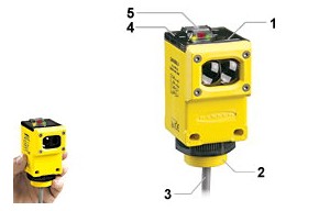 邦納 Q45 系列 大型尺寸光電傳感器 