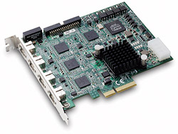 PCIe-FIW64：4通道PCI Express IEEE 1394b圖像采集卡