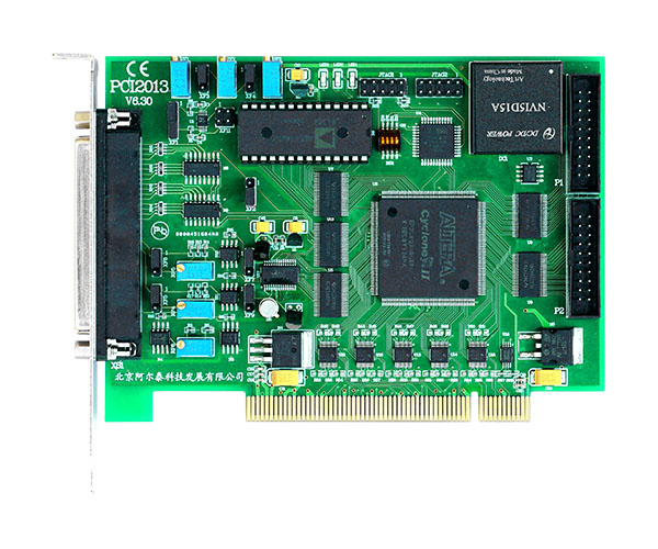 北京阿爾泰  PCI2013 多功能采集卡  14位 16路模擬最輸入；帶DA、DIO功能  100KS采樣頻率