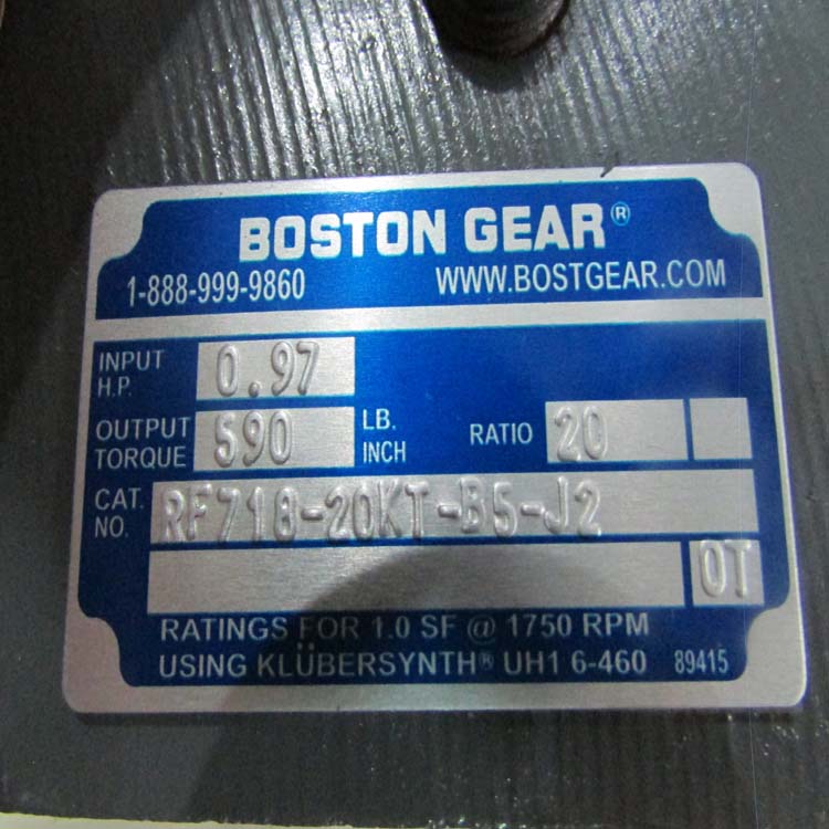 BOSTON GEAR電機(jī)FWB726-100-B5-6