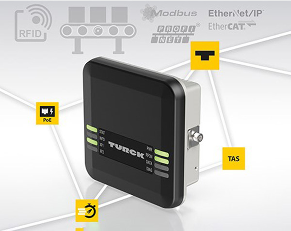 圖爾克 EtherCAT 協議的緊湊型超高頻 RFID 讀寫頭