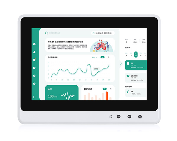 觸想智能X86架構醫(yī)療車載電腦一體機